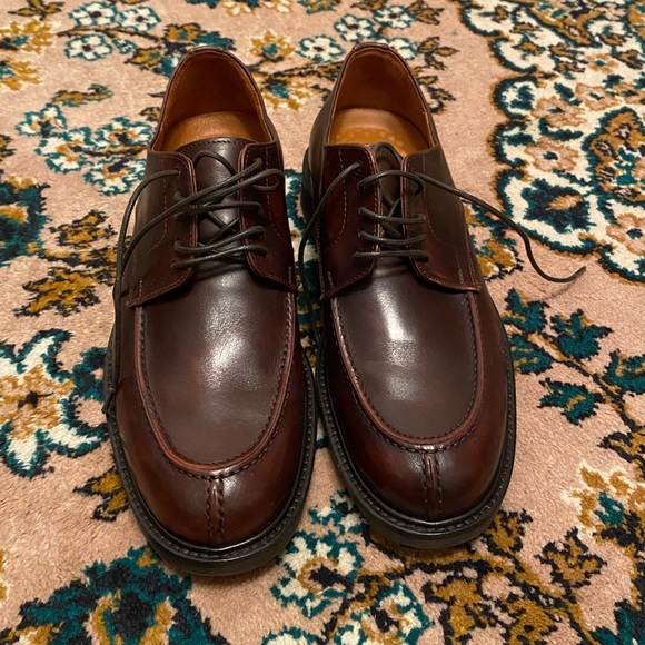 Leather Upper +Lining Mens shoes. Made in Italy. New Without Box - Picture 2 of 4
